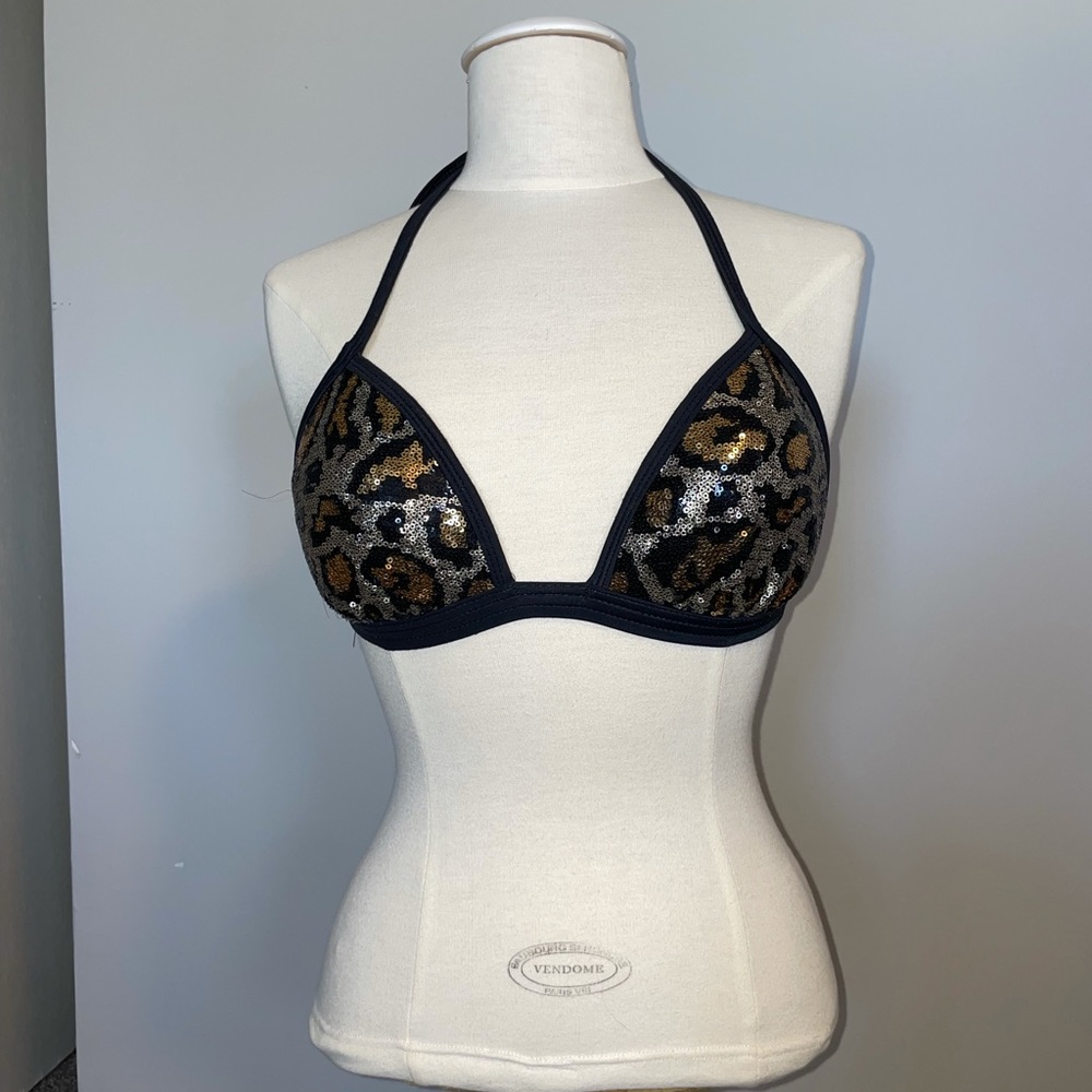 VENUS Sequin swim top